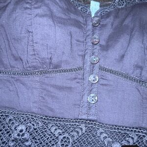 American Eagle Brown Lace Dress.